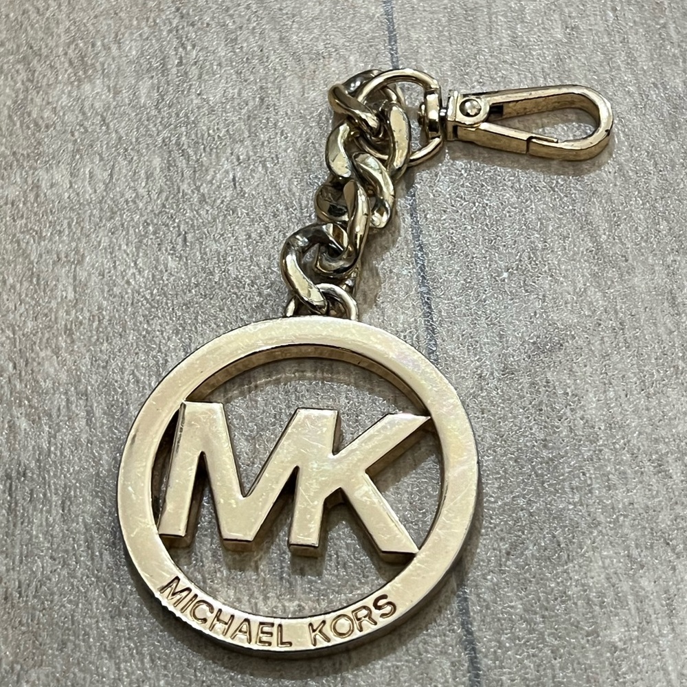 Michael Kors Gold Key chain or Bag hang tag